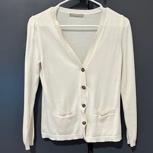 Banana Republic Cream Cardigan